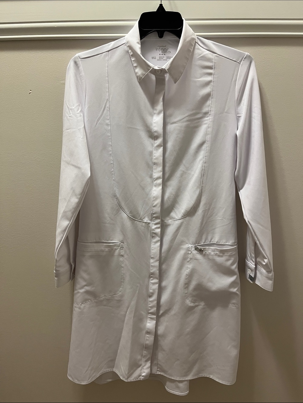 Cherokee Infinity Women’s 40” Lab Coat Scrub Jacket